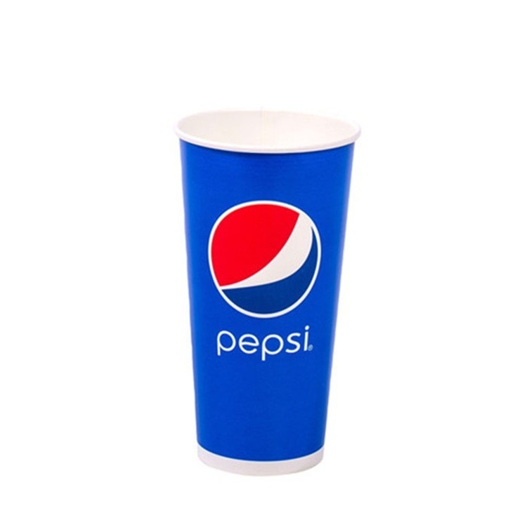 22oz Custom Disposable Paper Coke Cup